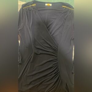 Calvin Klein dark blue Long Sleeve Dress